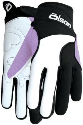 Ladies Ice Dewberry Curling Gloves - SM