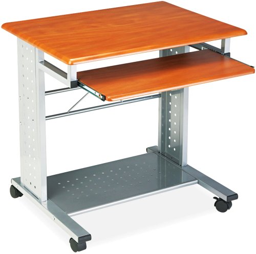Tiffany Industries 945MEC Empire Mobile PC Cart, Keyboard Tray, 28-1/2 X 23 X 28-3/4, Metallic Gray