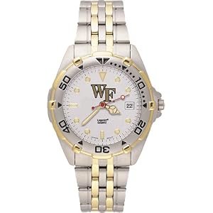 Buy Wake Forest Demon Deacons Mens All Star Watch Stainless Steel Bracelet by Logo Art