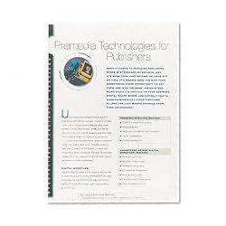Fellowes Transparent PVC Binding Covers, Letter, 100 pack (52089)