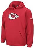 NFL Men's Kansas City Chiefs Red End Zone Playbook Hood (Red, Large)
