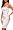 WHITE STRAPLESS FITTED RUCHED COCKTAIL OCCASION TUBE SEXY MINI DRESS, Small