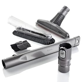 DYSON ALLERGY CLEANING KIT - Flexi Crevice Tool, Mattress Tool & Soft Dusting Brush - FITS ALL DYSON VACUUMS