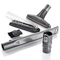 DYSON ALLERGY CLEANING KIT - Flexi Crevice Tool, Mattress Tool & Soft Dusting Brush - FITS ALL DYSON VACUUMS