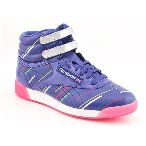 REEBOK F/S Hi Laser Beam Sneakers Shoes Purple Women SZ