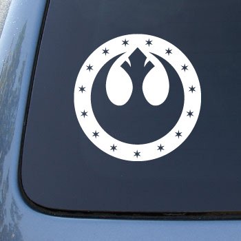  Rebel Alliance New Republic Star Wars - Car, Truck, Notebook, Vinyl Decal Sticker #2519 | Vinyl Color: White