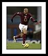 Thierry Henry Arsenal Framed 8x10 Photograph With Ball