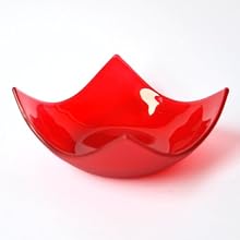 Deep Candle Plate Red