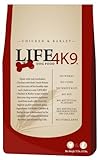 LIFE4K9 Chicken and Barley Formula Dry Dog Food for All Dogs, 15 Pounds