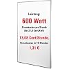 R�mer Infrarotheizung 60 x 90 cm , 600 Watt