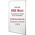 R�mer Infrarotheizung 60 x 90 cm , 600 Watt