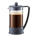 Bodum Brazil 8-Cup French Press Coffee Maker Gray