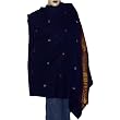 Embroidered Shawl Wool Winter Accessory 80 x 40 inches (kdts522)