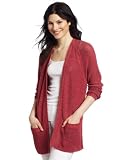 AK Anne Klein Women’s Long Sleeve Boyfriend Cardigan Shirt