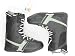 New Ride Orion Black Gray Snowboard Boots Men's Size 11