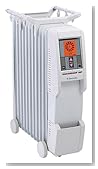 Electrolux オイルヒーター 11枚フィン 【タオルハンガー・クリップ付】 EOH815T