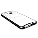 HTC One M9 Case, [Clear Back View] JOTO HTC M9 Case Slim, Slim Fit / Crystal Clear / Hybrid Case [Bumper Case with Clear Back Panel], Protective Case for HTC One M9 (2015) (Black)