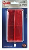 Grote 401325 Rectg Stk-On Reflc-Red-Pr