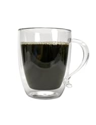 Kitchen: Primula Double Wall Borocilicate 16-Ounce Glass Coffee Mug - Primula