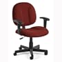 Wine OFM Superchair Computer and Task Chair with Arms