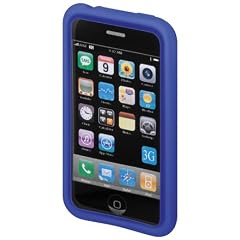 "Silikon Tasche (blau) f�r iPhone 2G, -3G, -3GS (blau)"