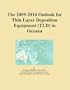 The 2009-2014 Outlook for Thin Layer Deposition Equipment (TLD) in Oceana