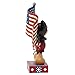 Enesco Disney Traditions by Jim Shore Mickey Mouse with Flag Figurine, 6.875-Inch