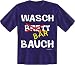 Shirt Zauber Fun T-Shirt - Waschbrett... ?h Waschb?rbauch - XL