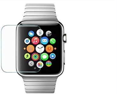 Triangel  38mm Ultrathin Hd Bubble Free Tempered Glass Screen Shield Protector for Apple Watch Iwatch (0.15mm Thickness)