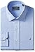 Nautica Men's Solid Twill Spread Collar Dress Shirt