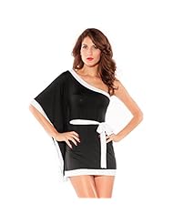 Draped Sleeveless Summer Cocktail Above the Knee General Print Club Dress/Mini Dress  With a Sash 