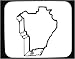 Mouse Pad with map,
