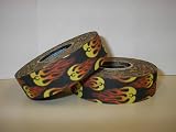 Flame Theme Hockey Tape - 3 Rolls