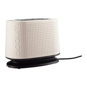 Bodum Bistro Toaster, 2 Slot, White