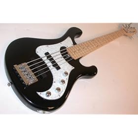 Dean Hillsboro 5 String Jazz Bass, Classic Black, Active EQ Pickups