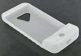 Young Micro Branded HTC T-Mobile G1 Google Cell Phone Clear Premium Silicone Skin Case Cover Bundled with Screen Protector