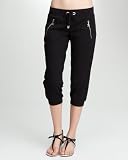 bebe Logo Mesh Inset Capri – WEB EXCLUSIVE
