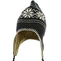Ear Cover Knit Hat-Navy