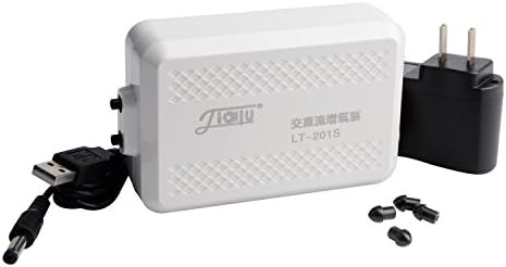 Aquarium Air Pump Tank High Efficient Oxygen Breathe Pump Waterfall Filter (LT-201S)