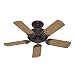 Hunter 23935 Bridgeport - Mid-Size New Bronze Outdoor 42" Ceiling Fan