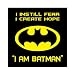 Search : I INSTILL FEAR I AM BATMAN Men Logo T-Shirt Black