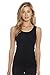 Christian Siriano New York CS32013-S/M-BLK Ladies Tank Tops Black
