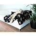 Trixie 37183 Fleecedecke Barney, 150x100 cm, schwarz mit grauen Pfoten