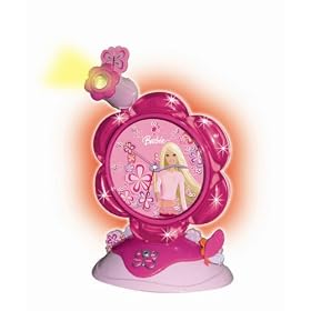 Barbie Projection Alarm Clock