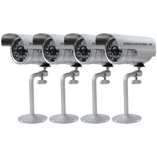 Wisecomm OC1754 Color Outdoor Night Vision Camera (Silver) On Sale