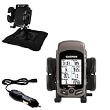 Garmin Edge 605 Auto Bean Bag Dash Holder with Car Charger - Uses Gomadic TipExchange