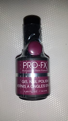 Pro-FX Salon Formula Gel Nail Polish UV Drying 068 PLUM 0.49 Oz.