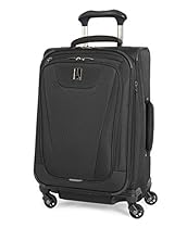 Travelpro Maxlite 4 Expandable 21 Inch Spinner Suitcase, Black
