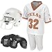 Sporting Goods : Texas Longhorns Youth NCAA Team Helmet and Uniform Set