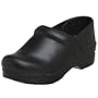 Dansko Women's Professional Pull-Up Clog,Black,38 EU / 7.5-8 B(M) US